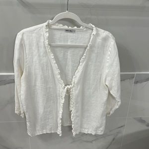 Allen Allen linen jacket